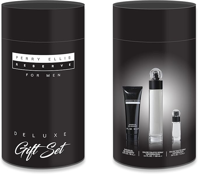 Gift Set Perry Ellis Reserve For Men EDT pzs – BeautyFree Shop