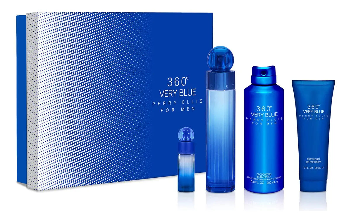 Set 360 very blue 4 pzs